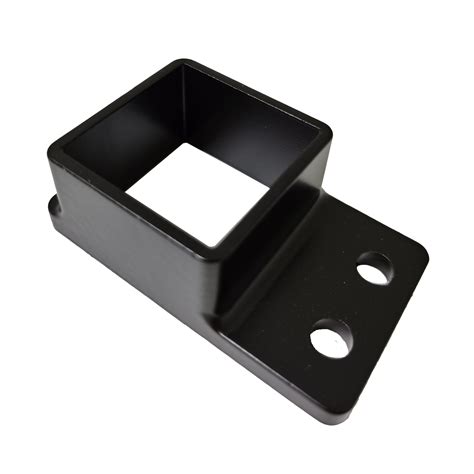 square tubing door brackets